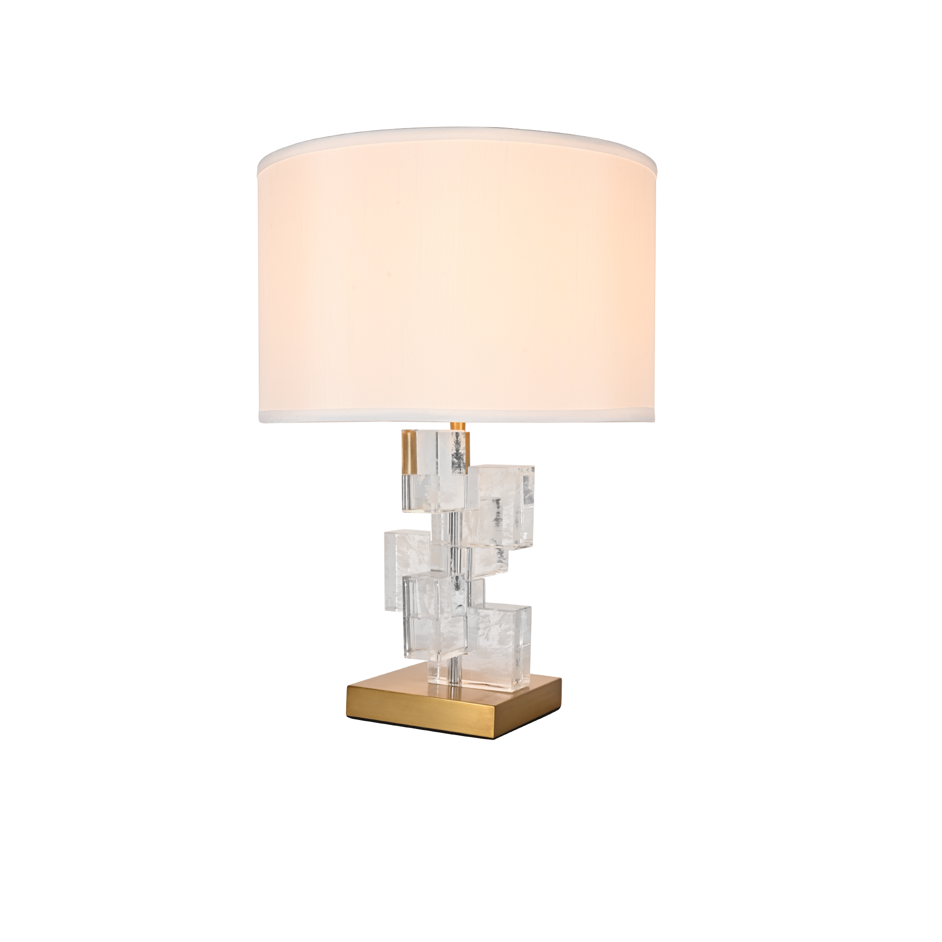 VERA ANTIQUE BRASS TABLE LAMP