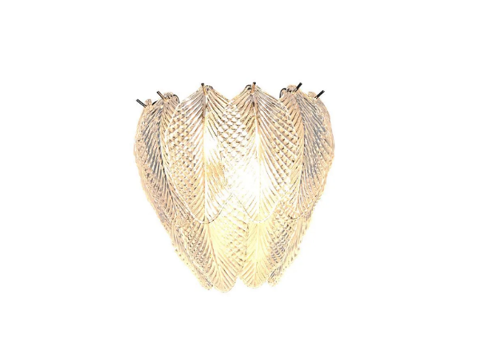 HELENE ANTIQUE BRASS WALL LAMP