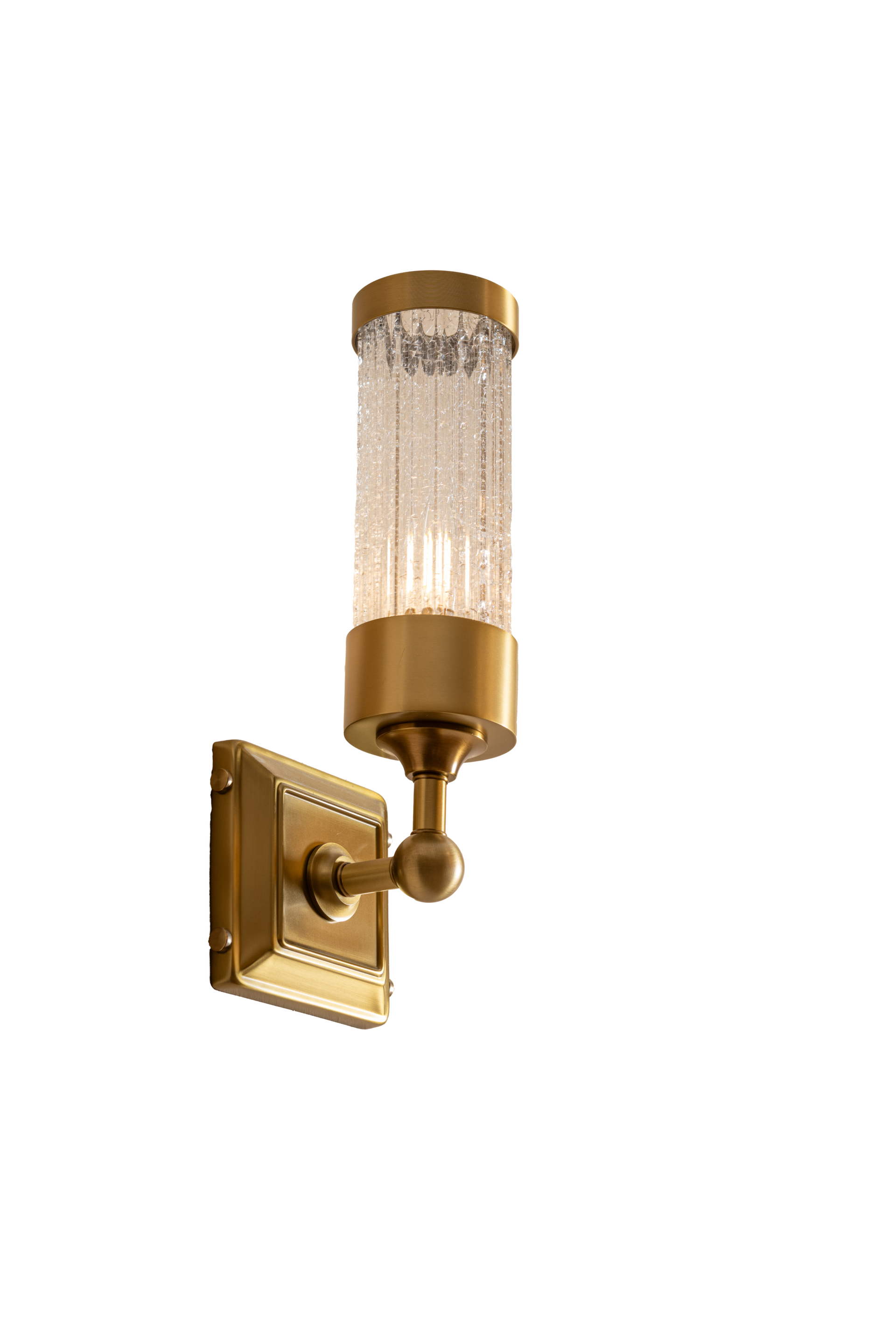 VOLKER ANTIQUE BRASS WALL LAMP