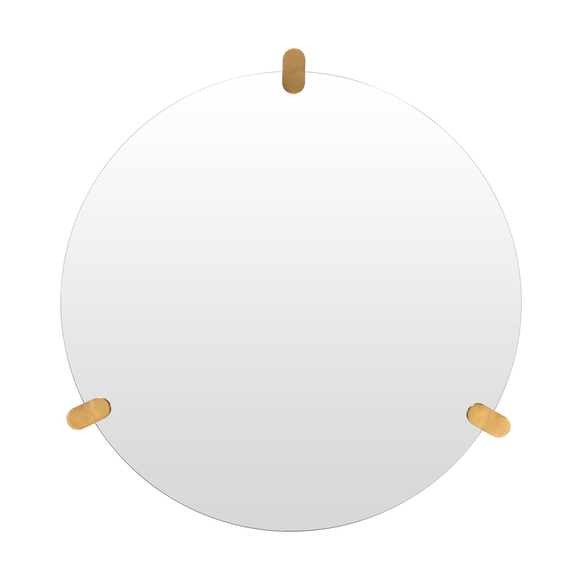 CANE ROUND MIRROR
