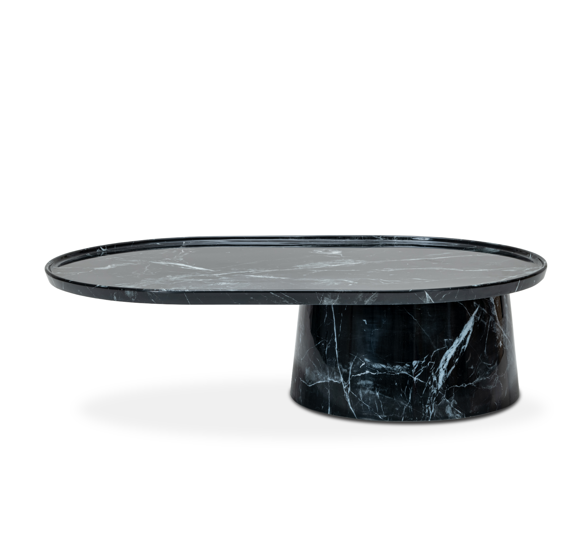 FLAMARA NOIR OVAL COFFEE TABLE