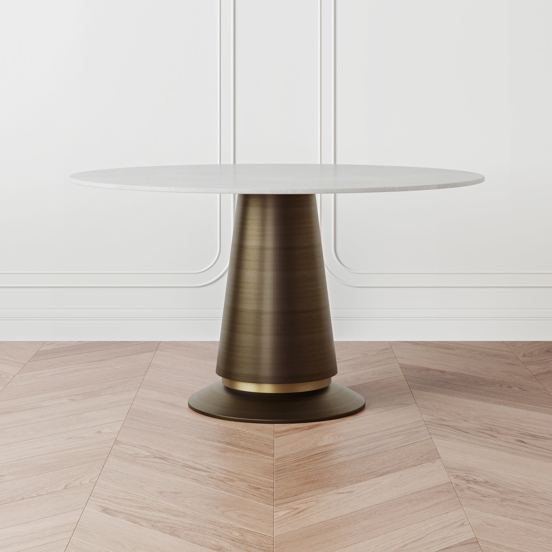 GENOA BIANCO ROUND
ACCENT TABLE