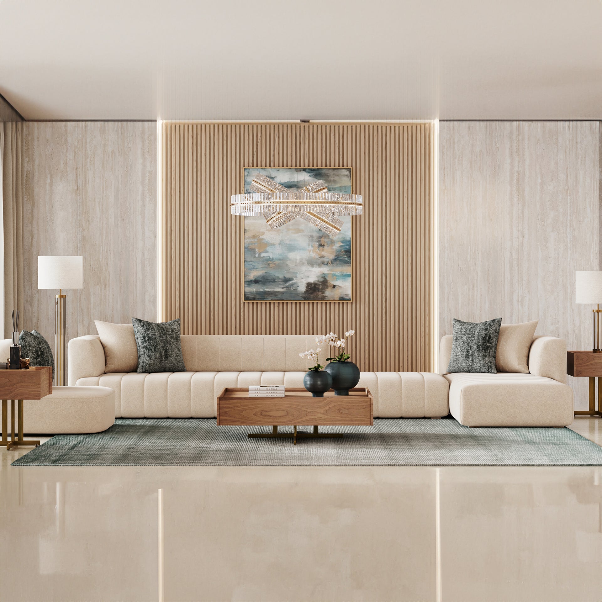 AZTREL LEFT LOUNGE SECTIONAL