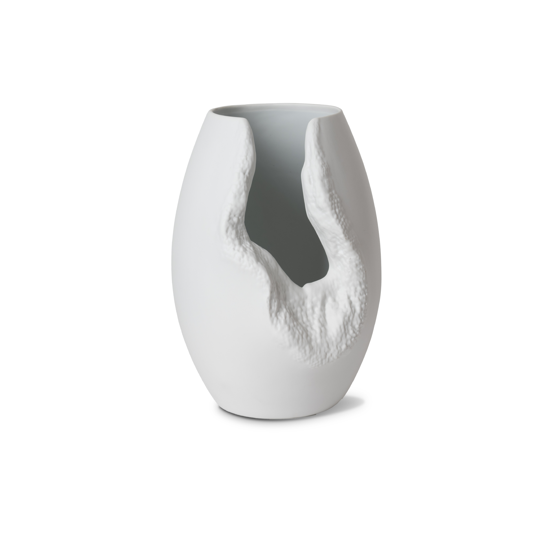 EROSAO CENTRO WHITE TALL VASE