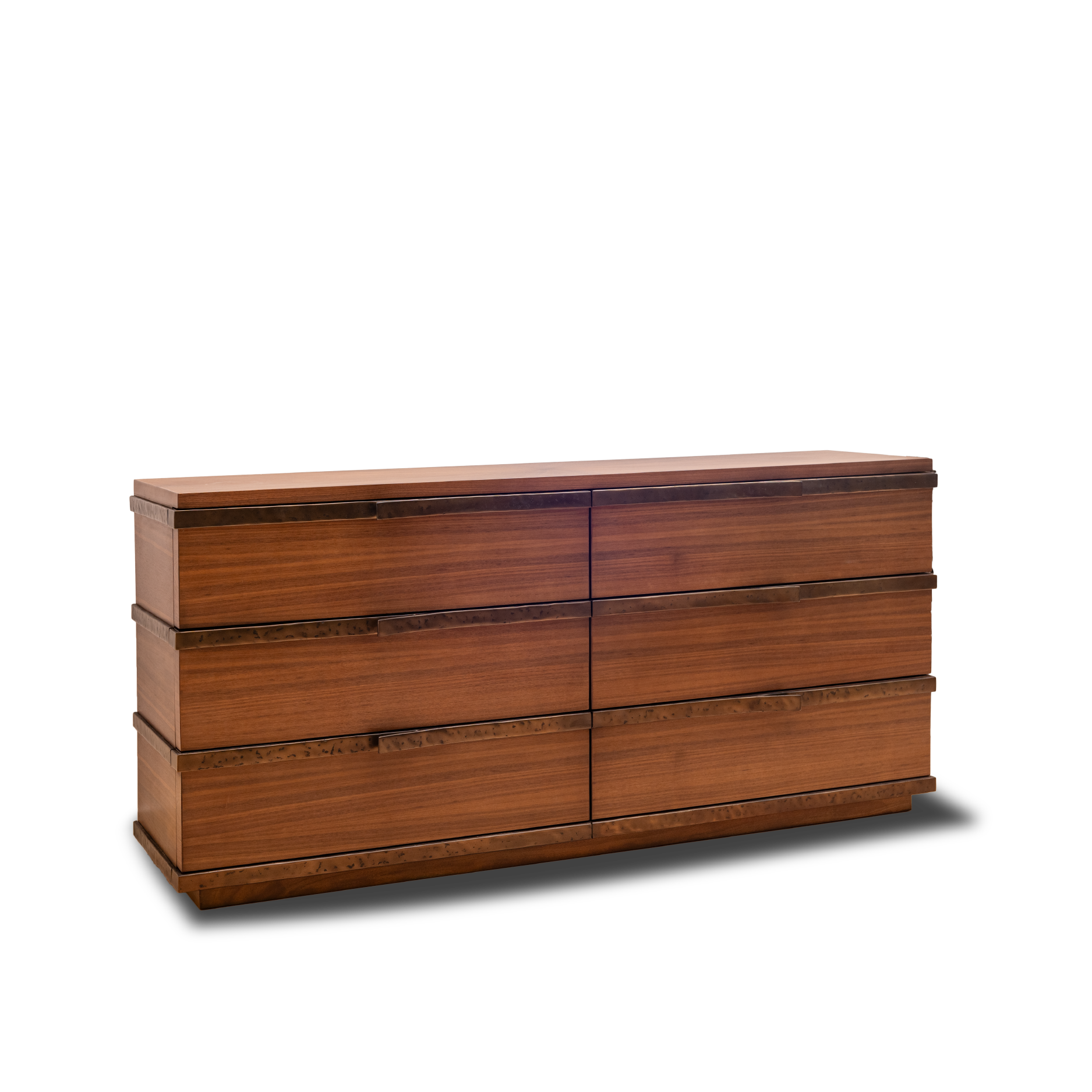 SYLAS WALNUT CHEST OF DRAWERS