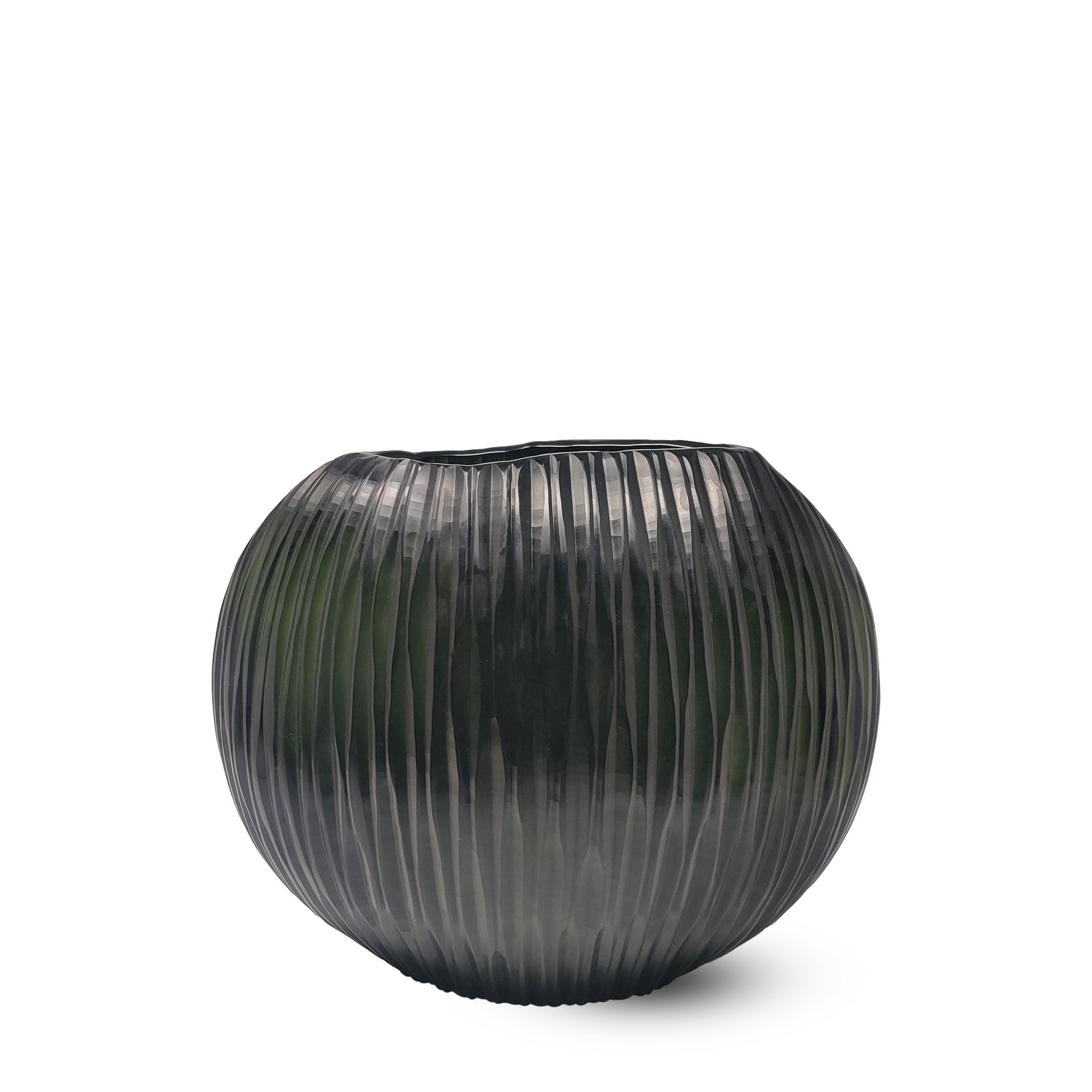 MYSTIC SLATE ROUND LARGE VASE