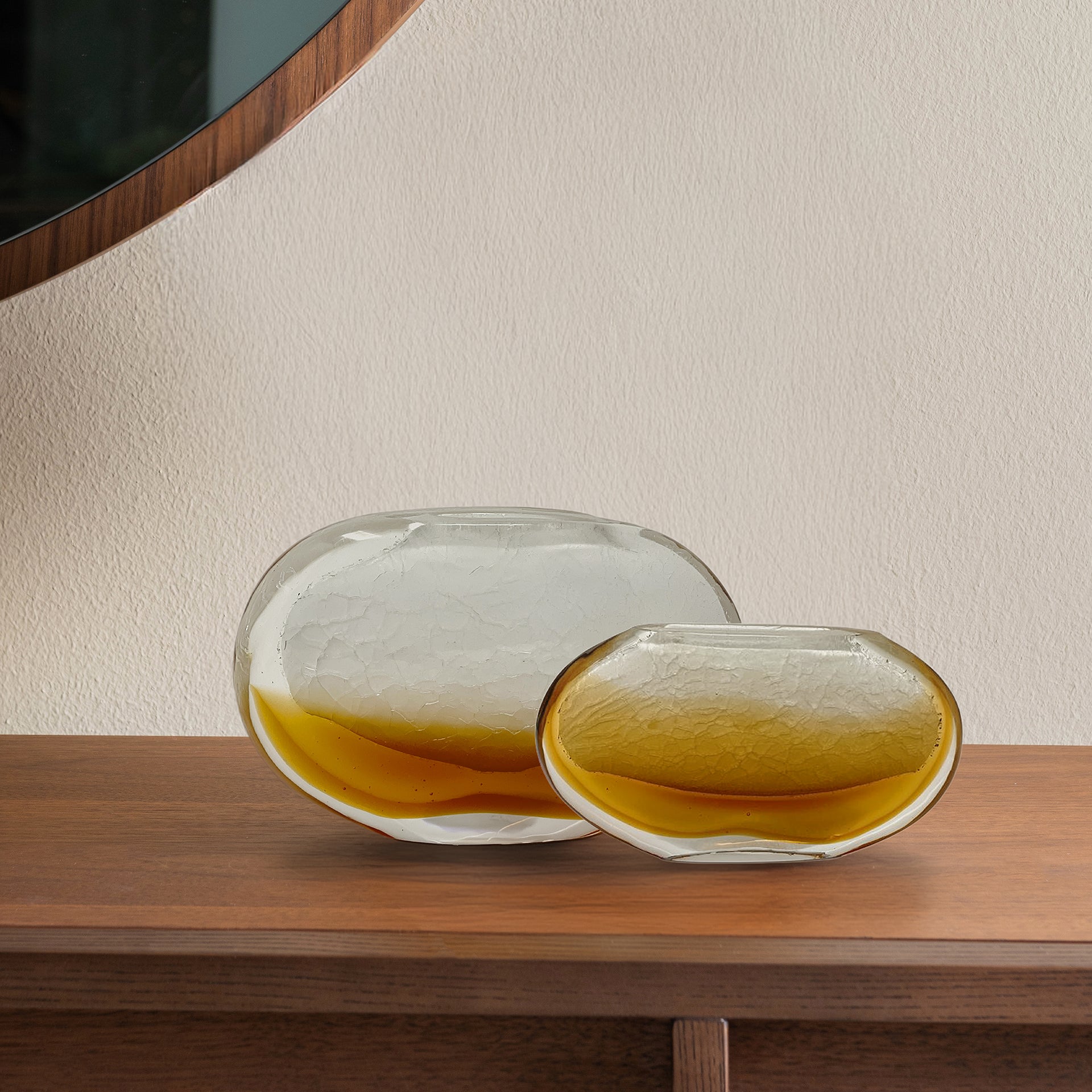 BRONZED ELEGANCE SMALL VASE