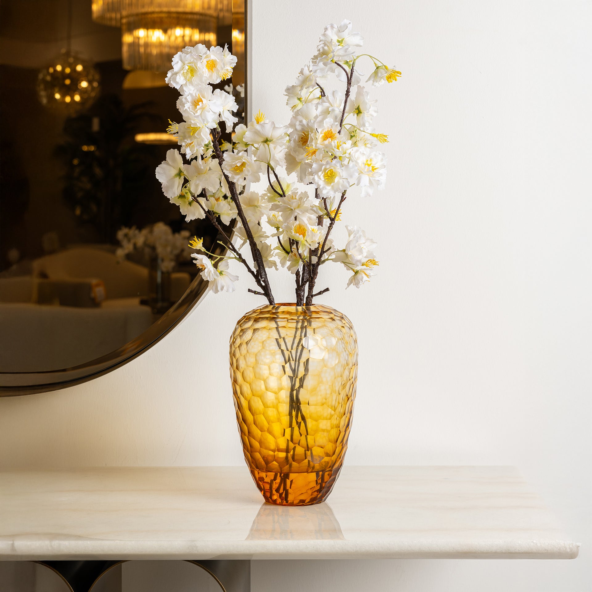 GLORIOUS GLOW TALL VASE