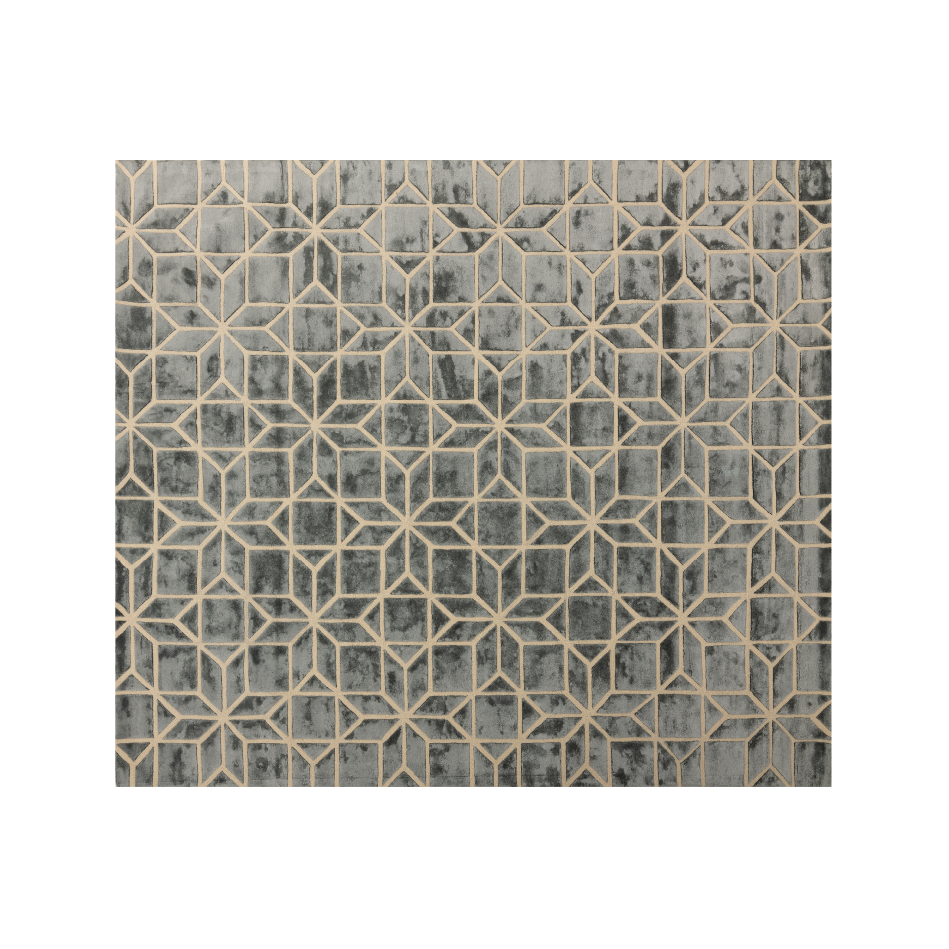 Lattice Asphalt and Beige Carpet