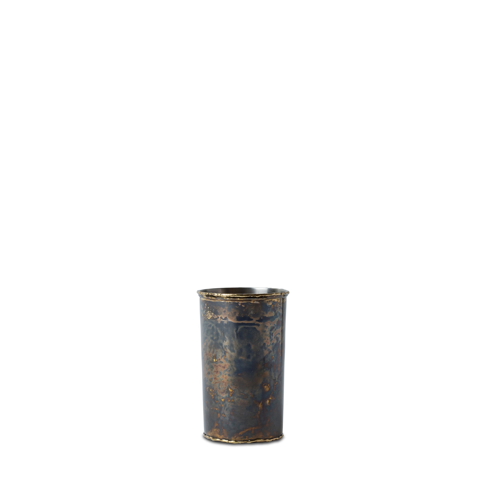 DRIP DROP BORDER TUMBLER GOLD
