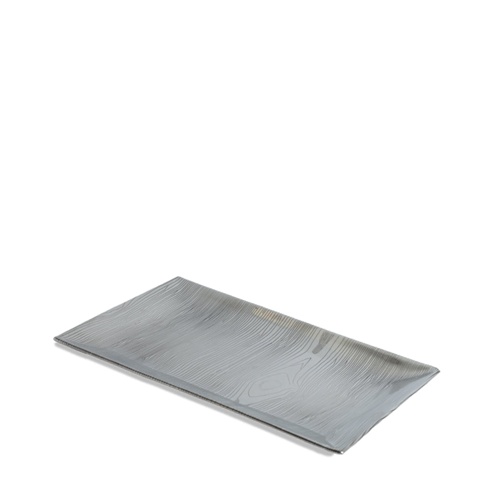 WOODGRAIN ETCHING RECTANGULAR TRAY