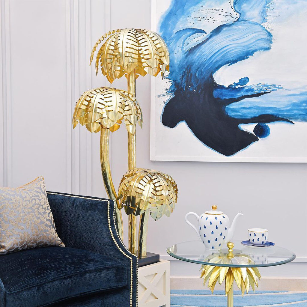 BOTANICAL FLOOR LAMP
ANT BRASS