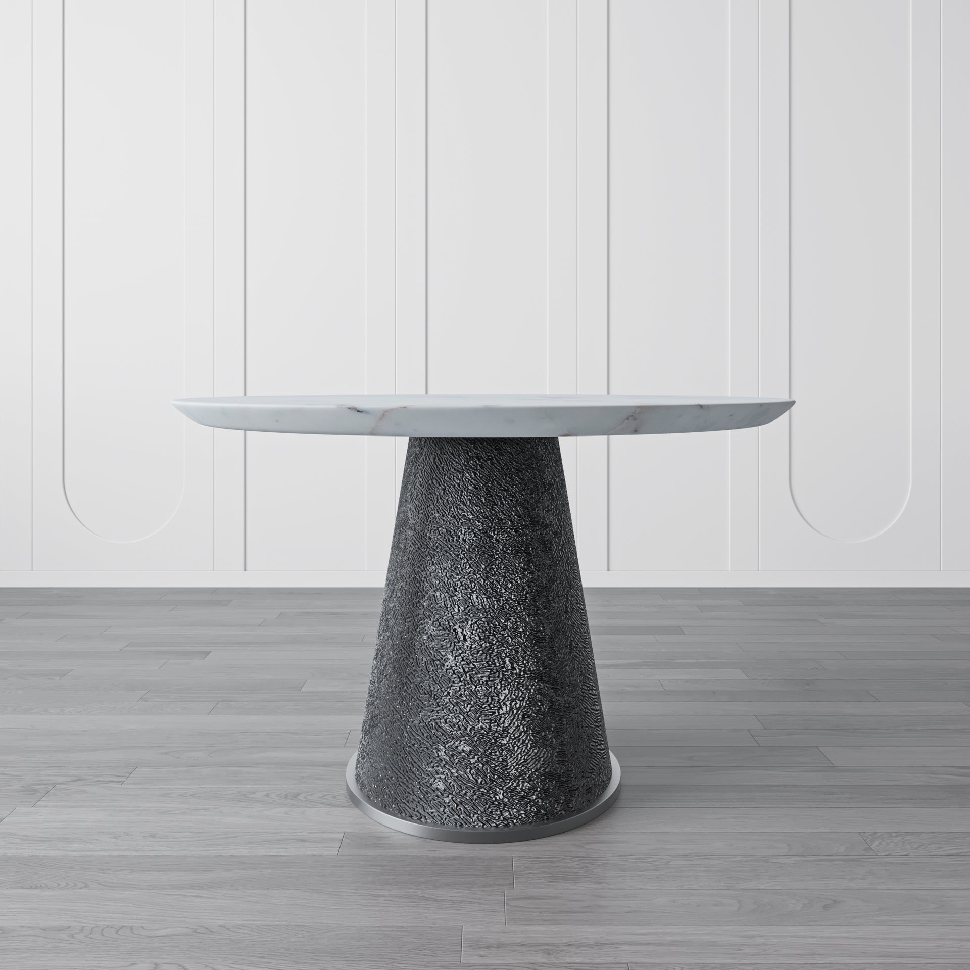 ZAIN 122 ROUND DINING TABLE