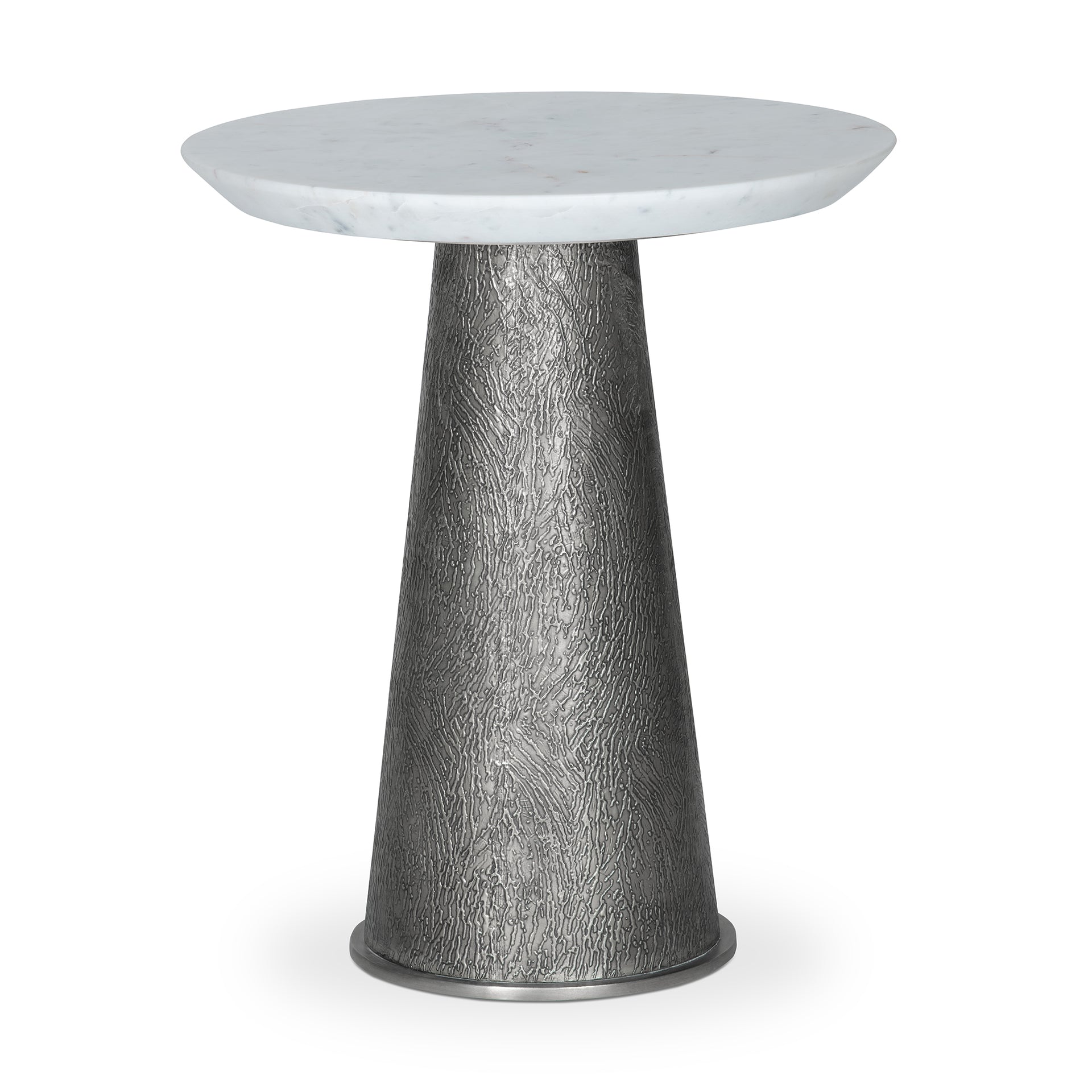 ZAIN ROUND TALL END TABLE