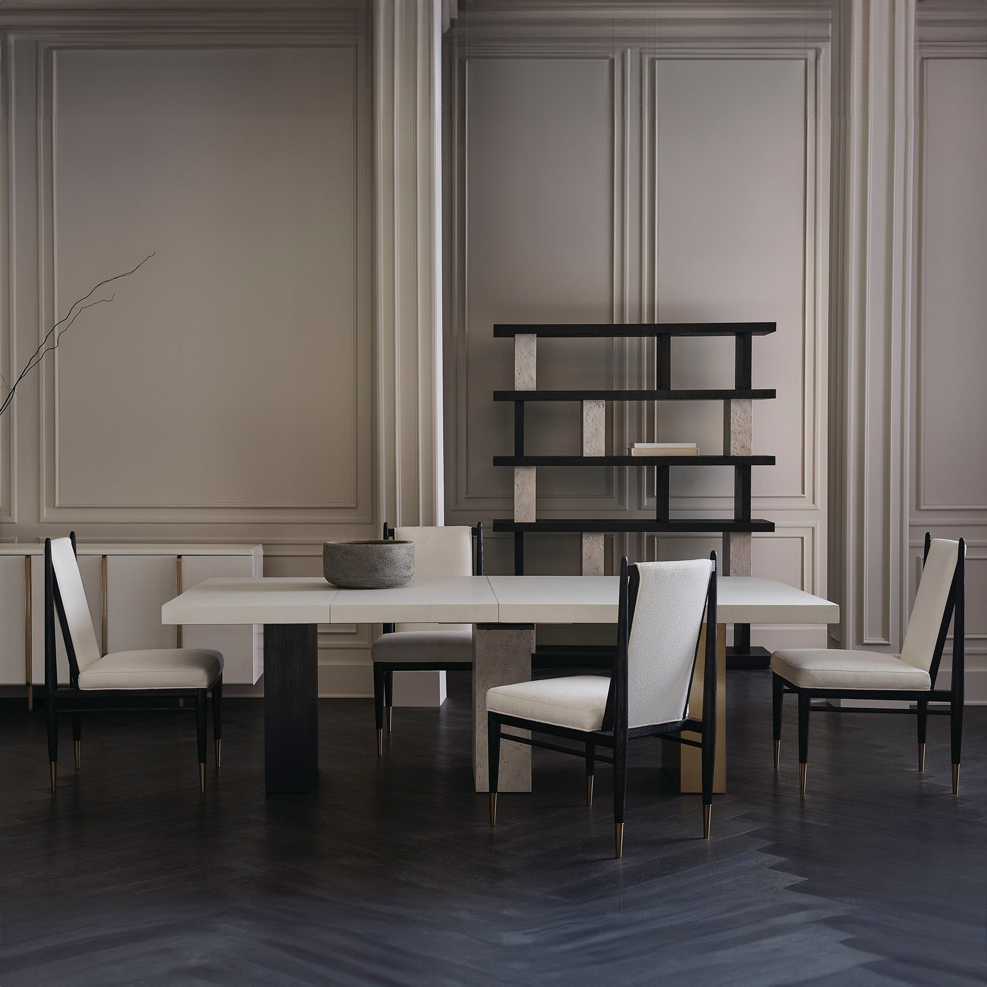 UNITY DARK DINING TABLE