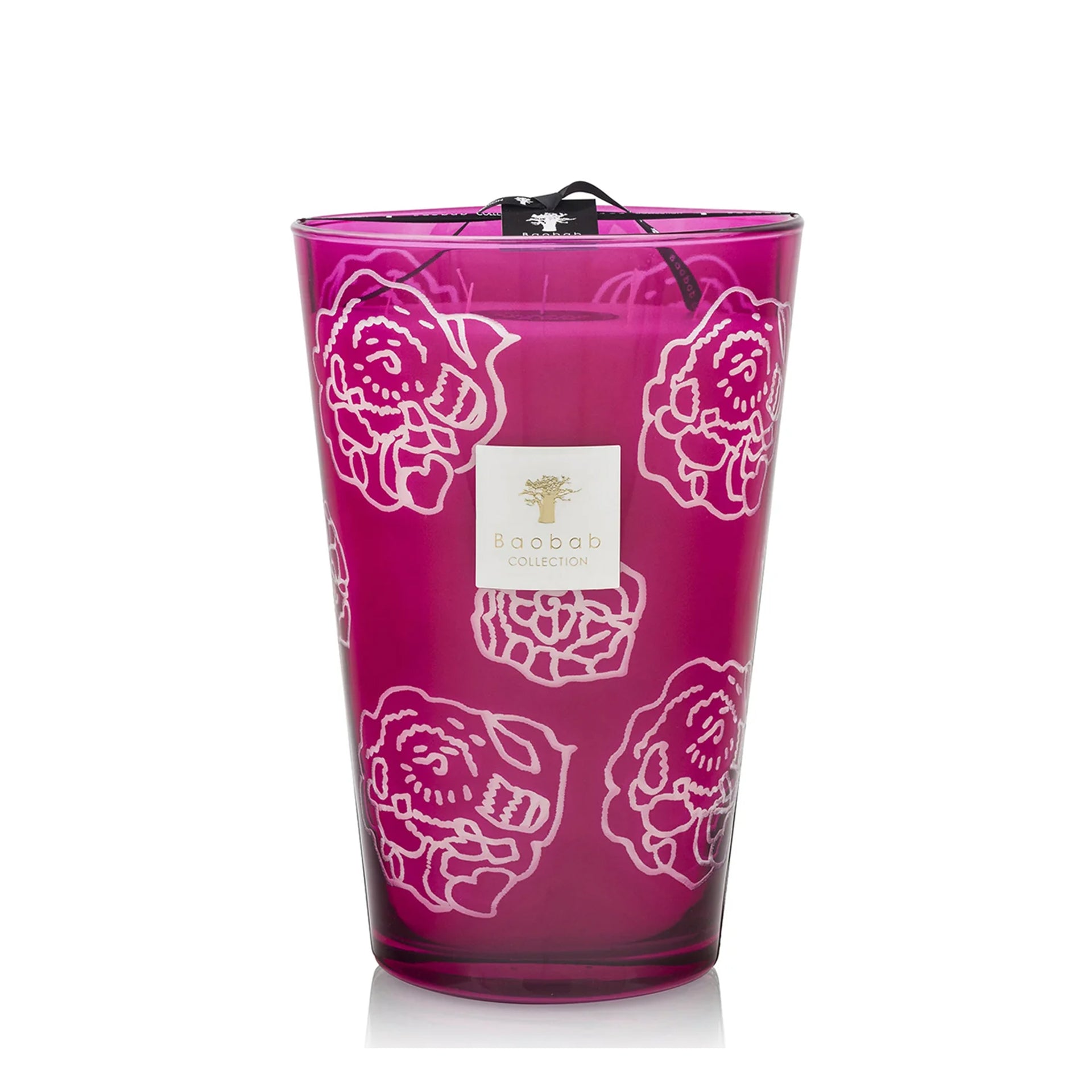 ROSES BURGUNDY MAX35 BAOBAB SCENTED CANDLE