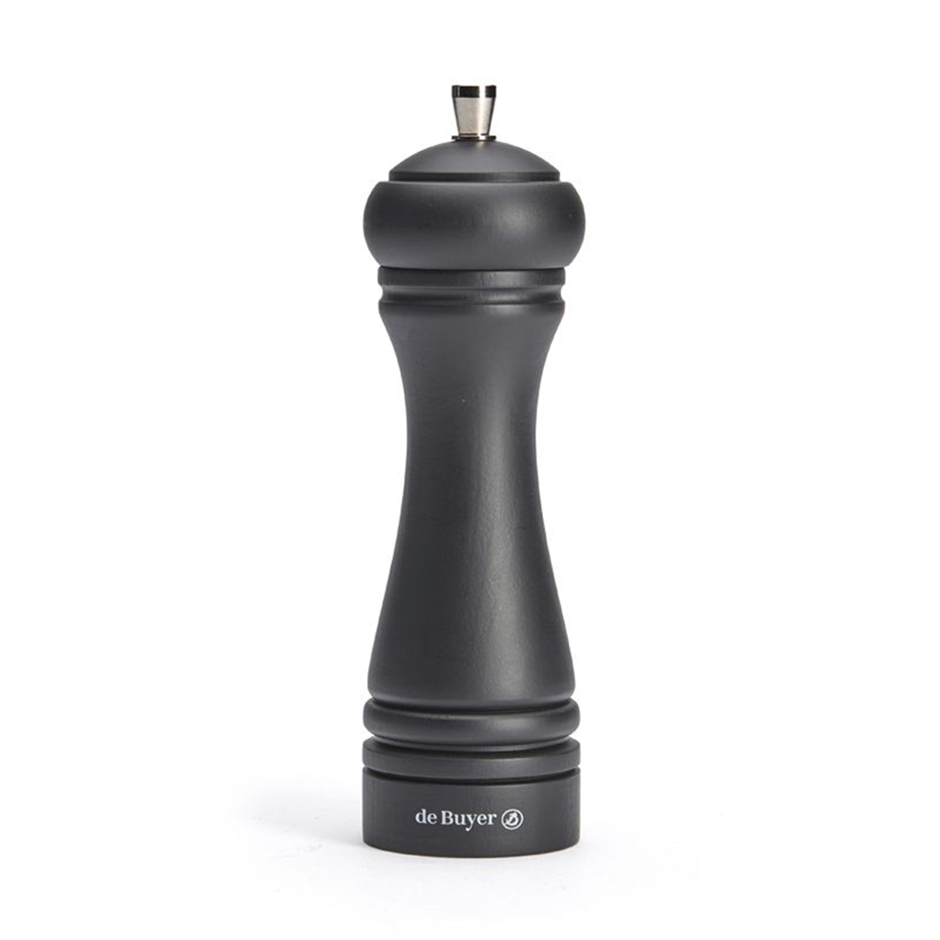 PEPPER MILL WOOD 18 CM JAVA
MATTE BLACK