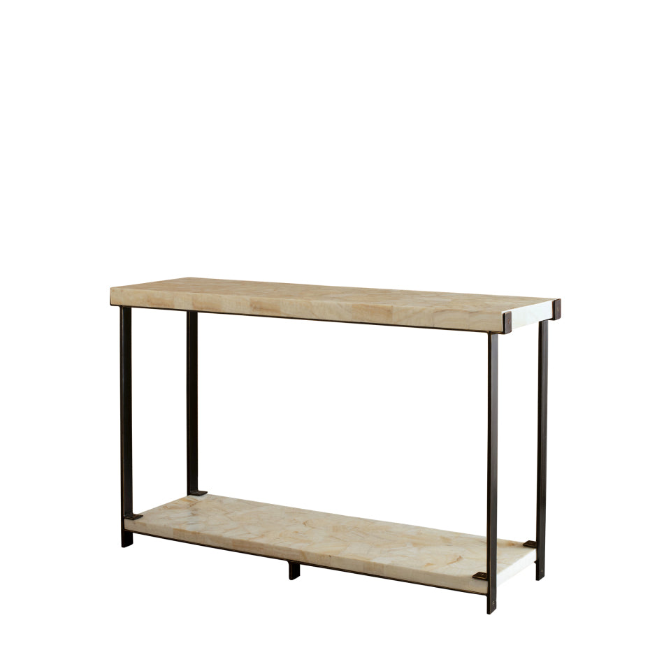 LEOPOLD CRYSTAL STONE CONSOLE