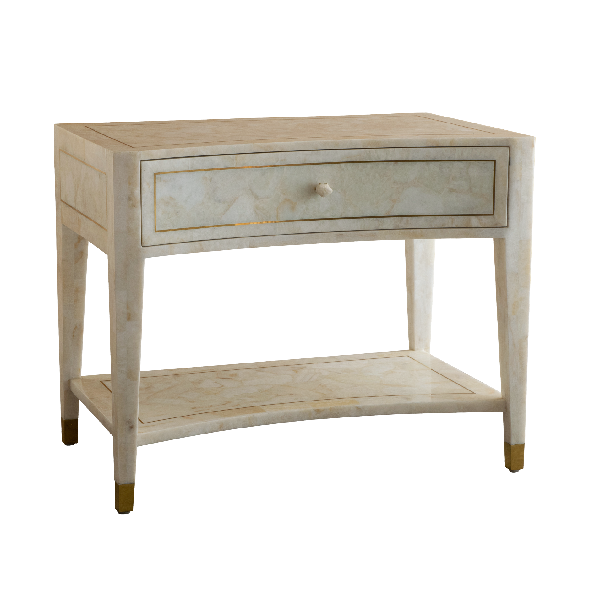 ELISA CRYSTAL STONE NIGHTSTAND