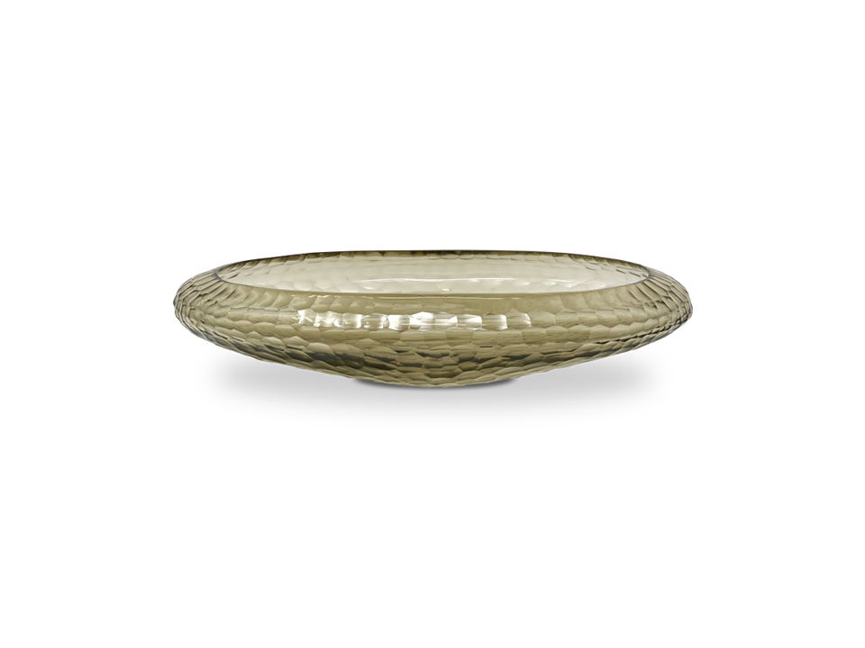 SMOKESTONE OVAL BOWL