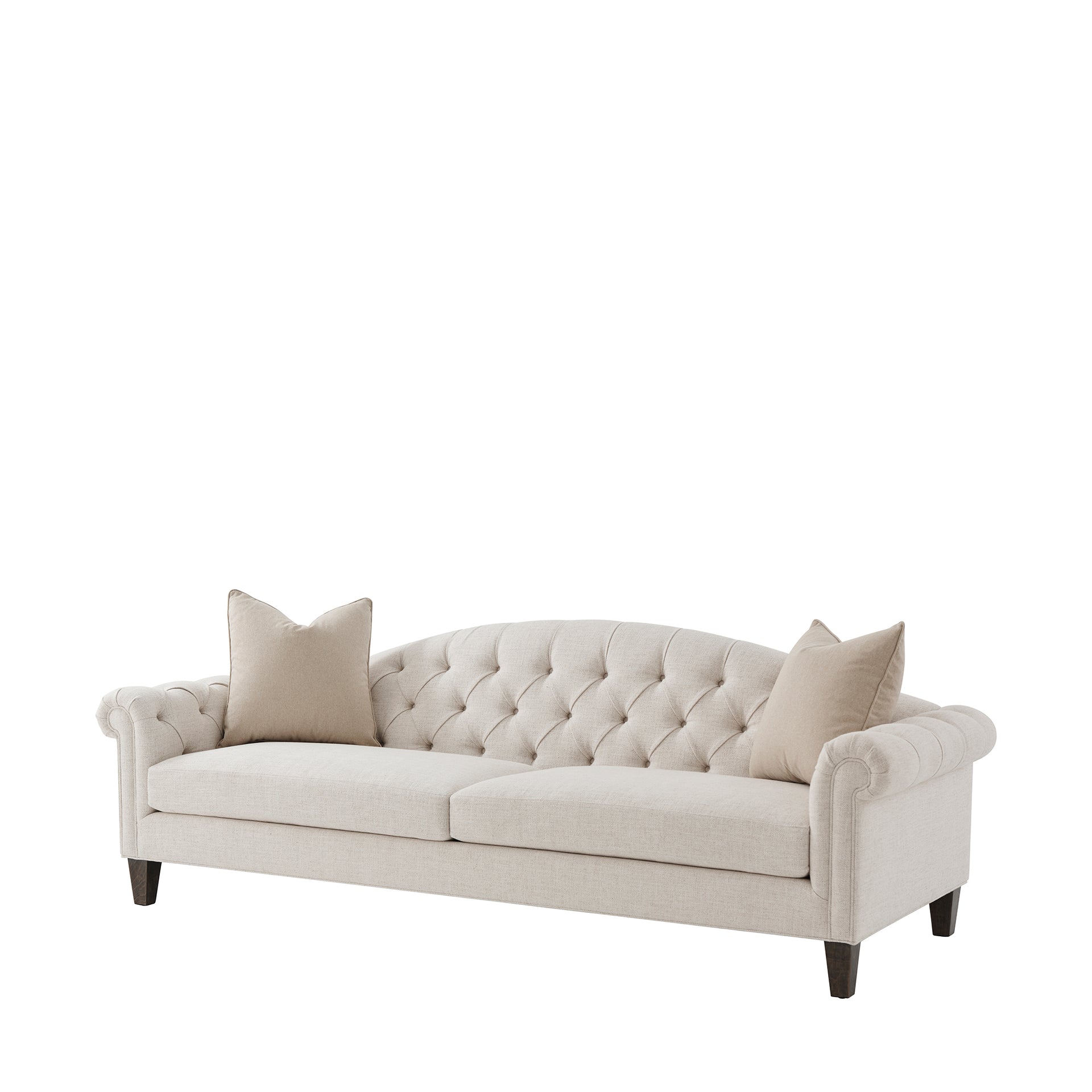 WOODEN UPHOLSTERED SOFA