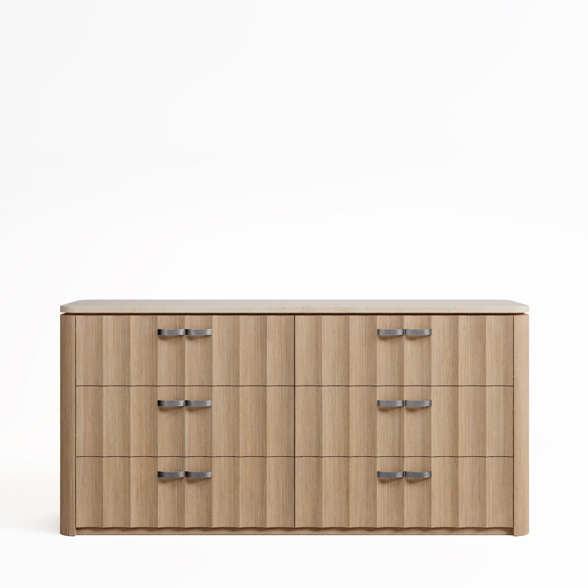 OAKWAVE 6-DRAWER CHEST