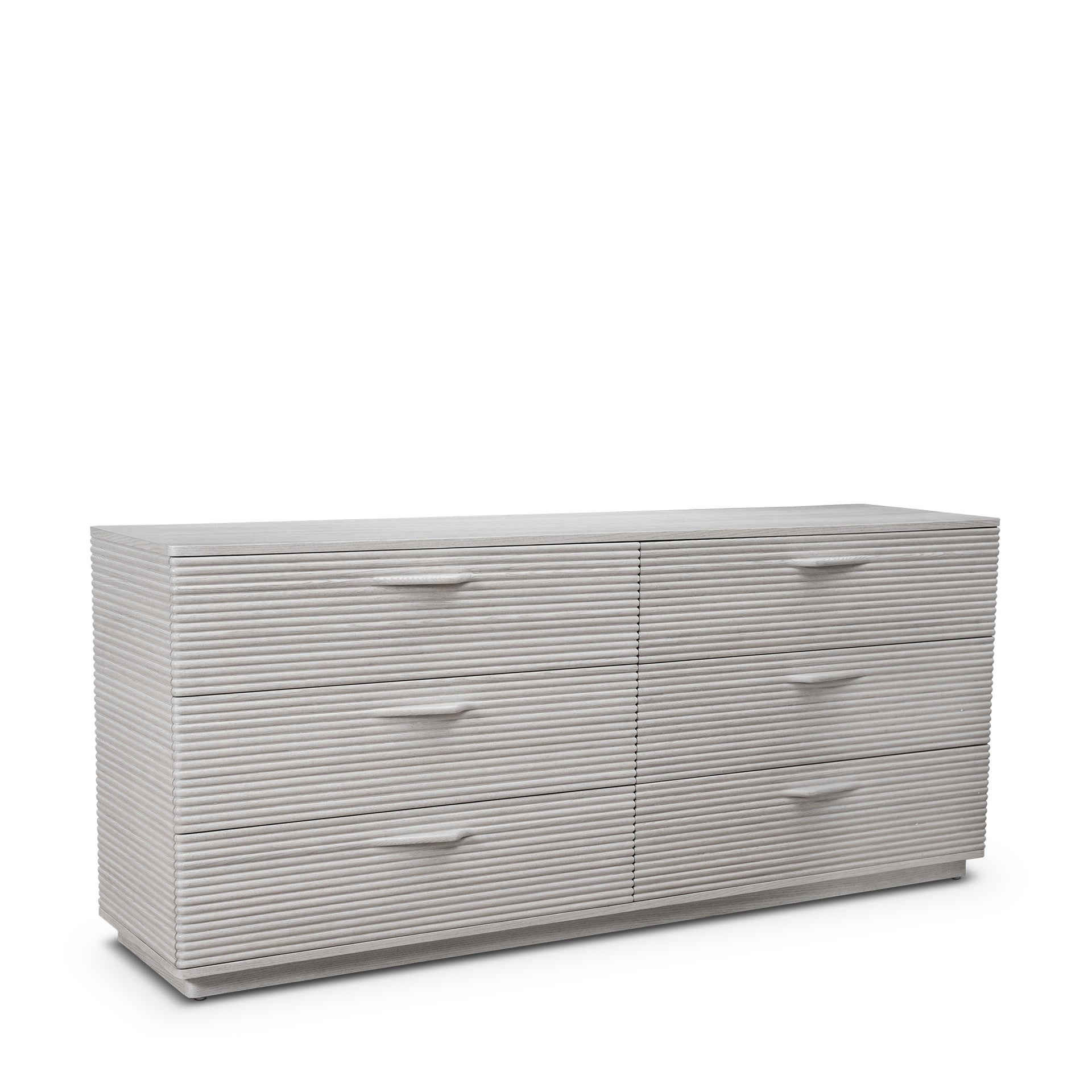 SANDRA NEWPORT OAK 6-DRAWER CHEST