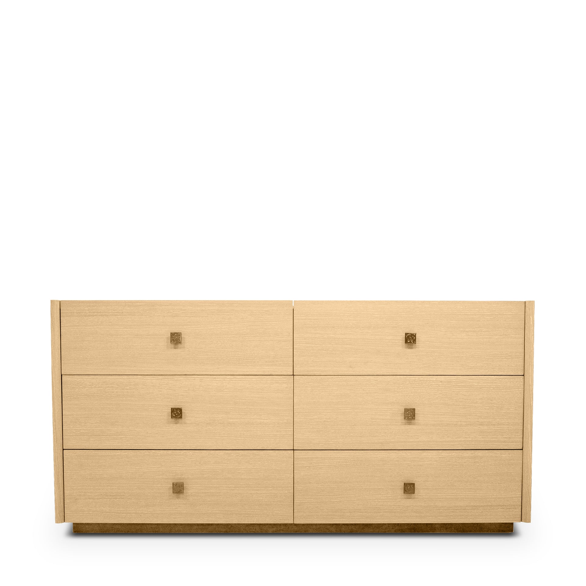 CARLTON HAMPTON OAK 6-DRAWER CHEST