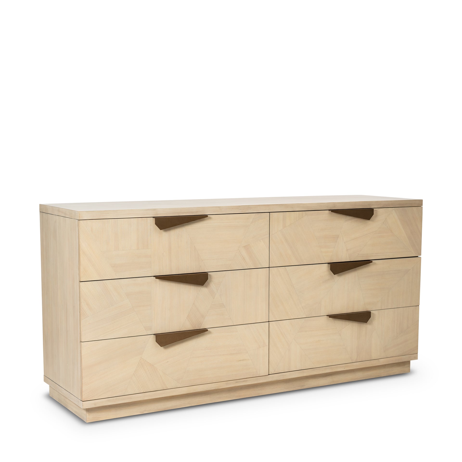 SCULPTRESS PACIFIC FIR 6-DRAWER CHEST