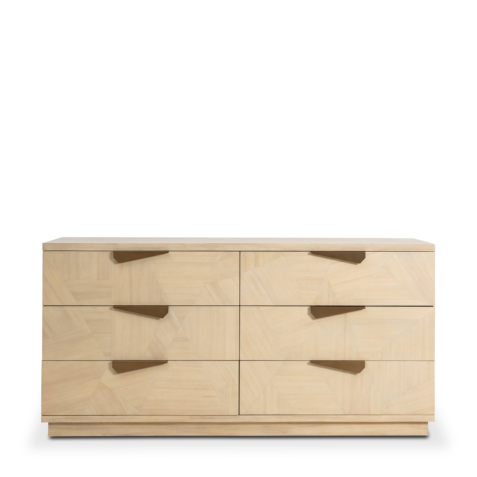 SCULPTRESS PACIFIC FIR 6-DRAWER CHEST