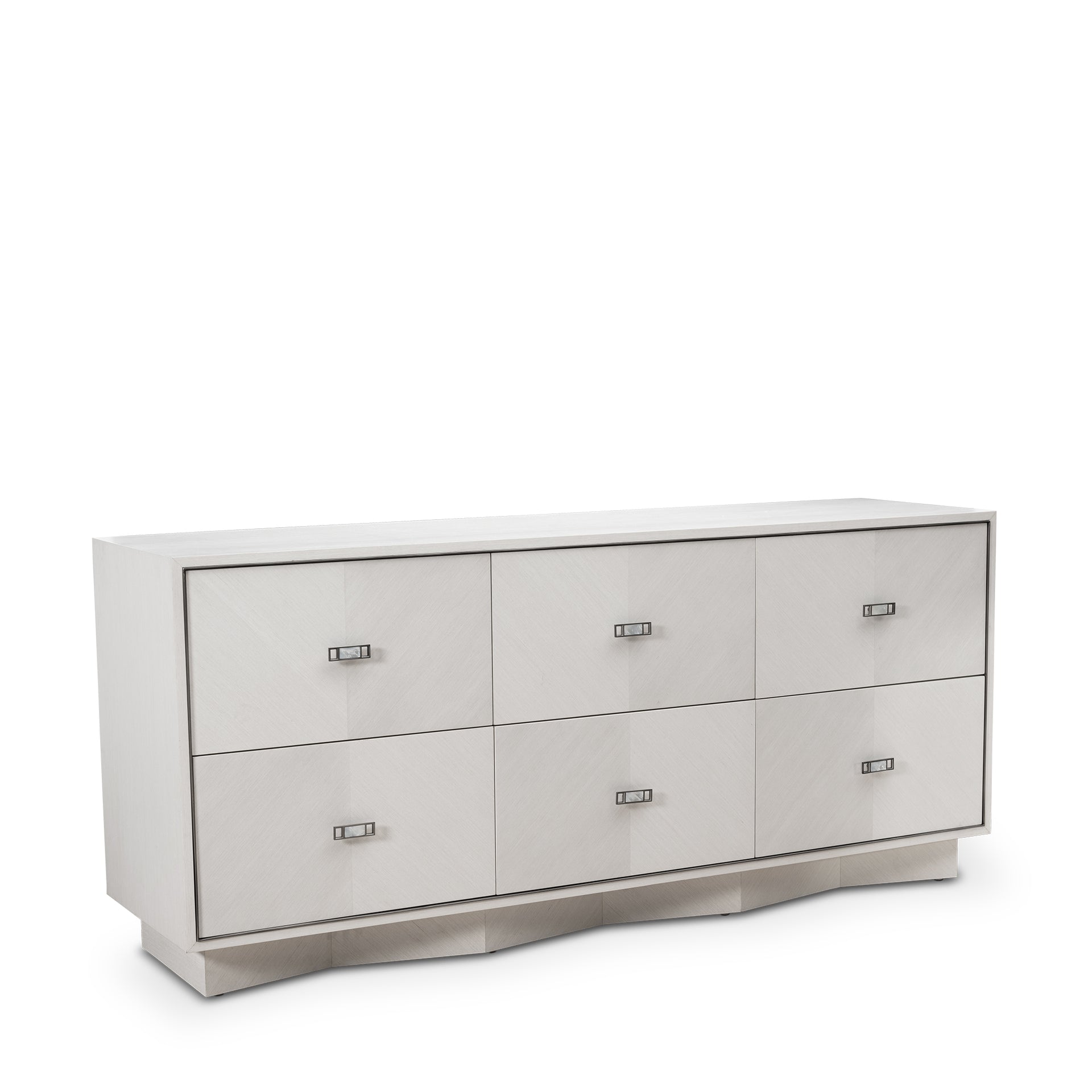 AGATE 60 PEARL OAK 6-DRAWER CHEST
