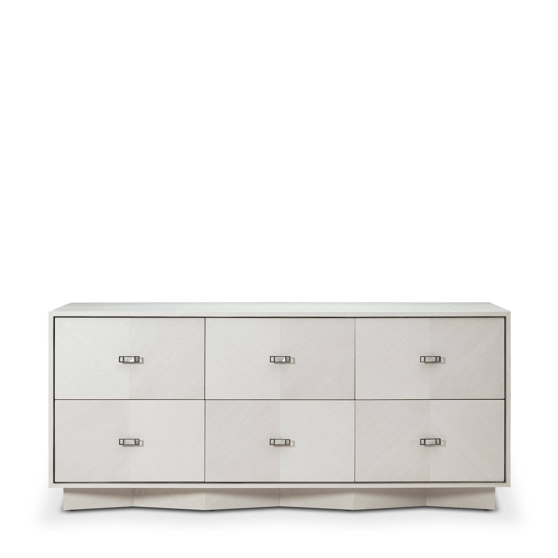 AGATE 60 PEARL OAK 6-DRAWER CHEST