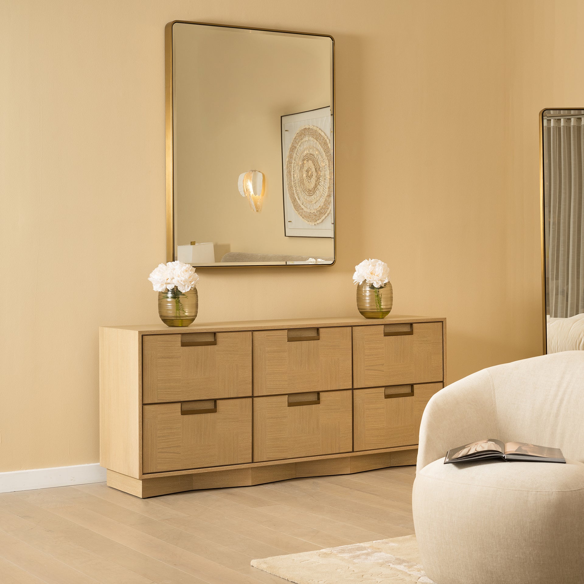 ALTO HAMPTON OAK 6-DRAWER CHEST