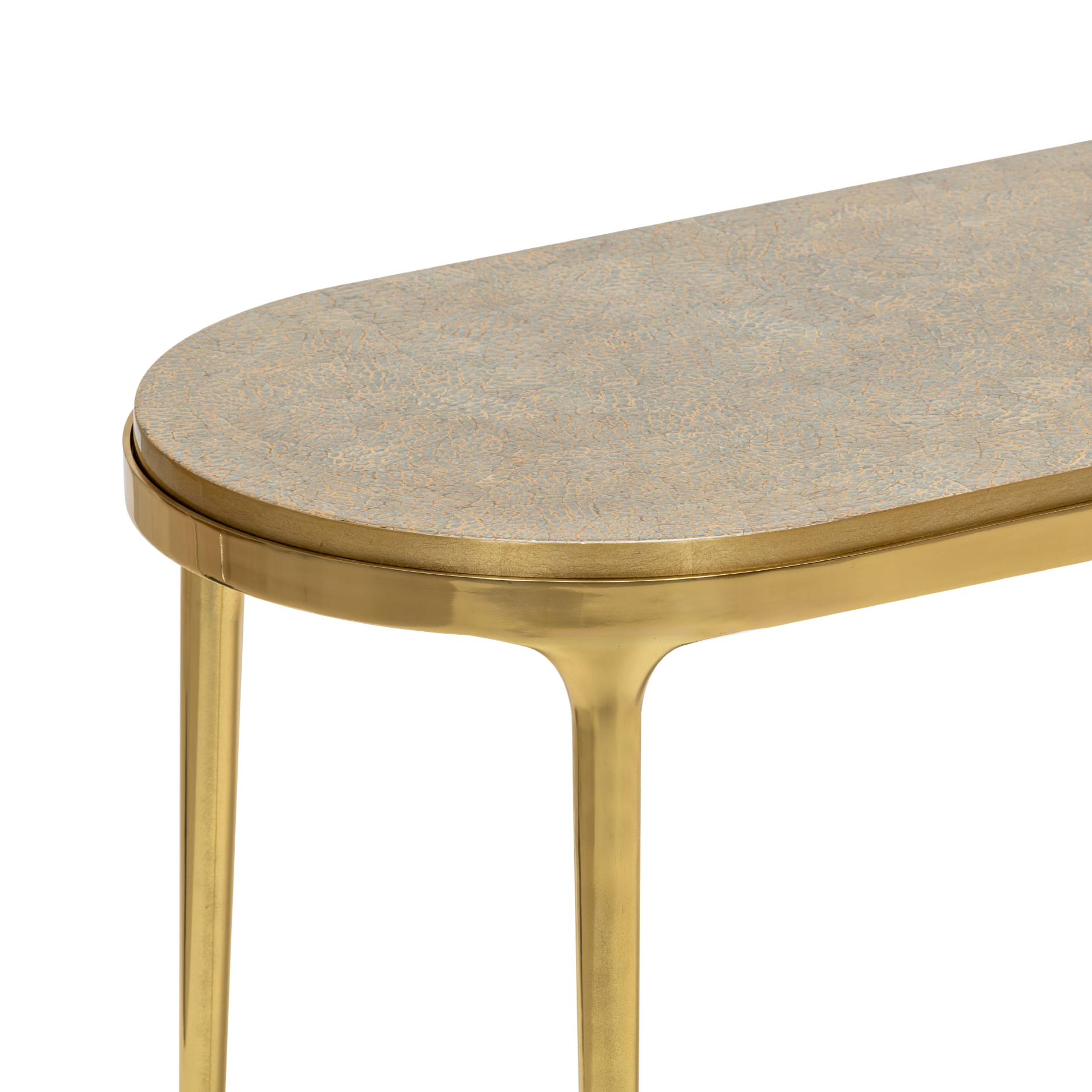 Skyle Cappuccino Oval Console