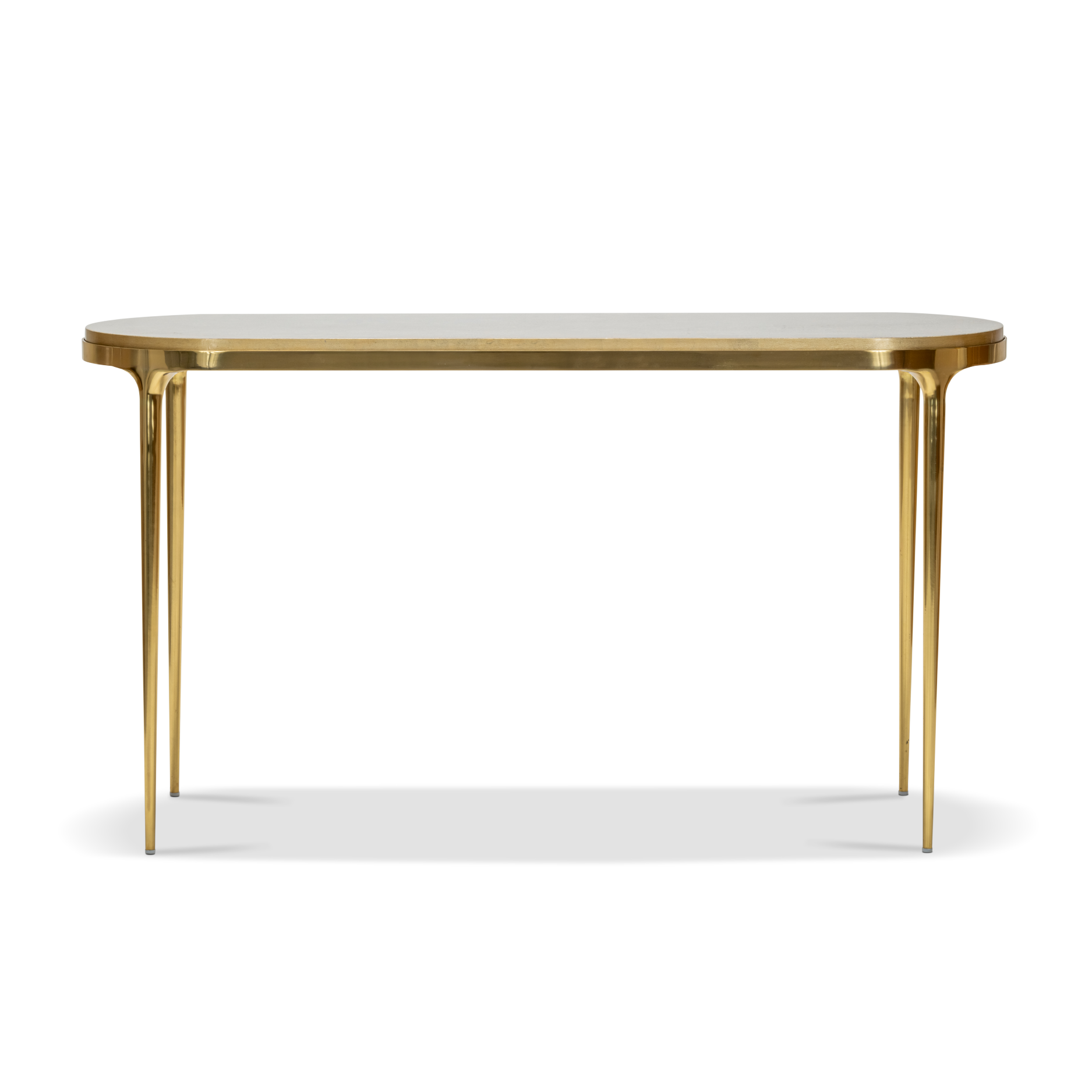 SKYLE CAPPUCCINO OVAL CONSOLE
