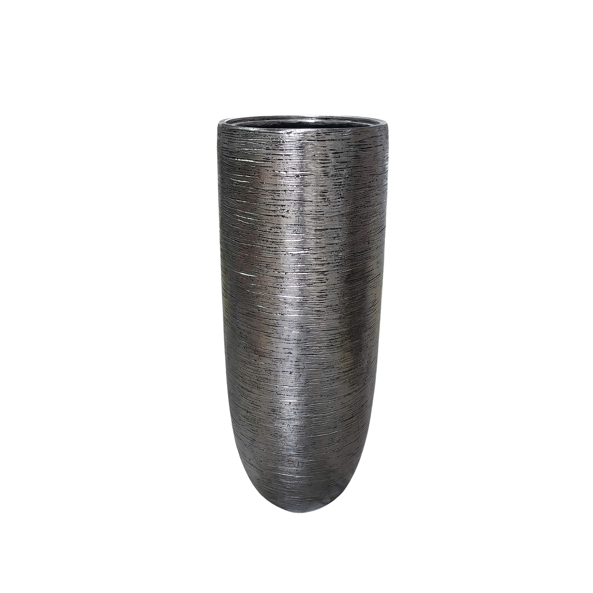ATLANTA SILVER MEDIUM PLANTER