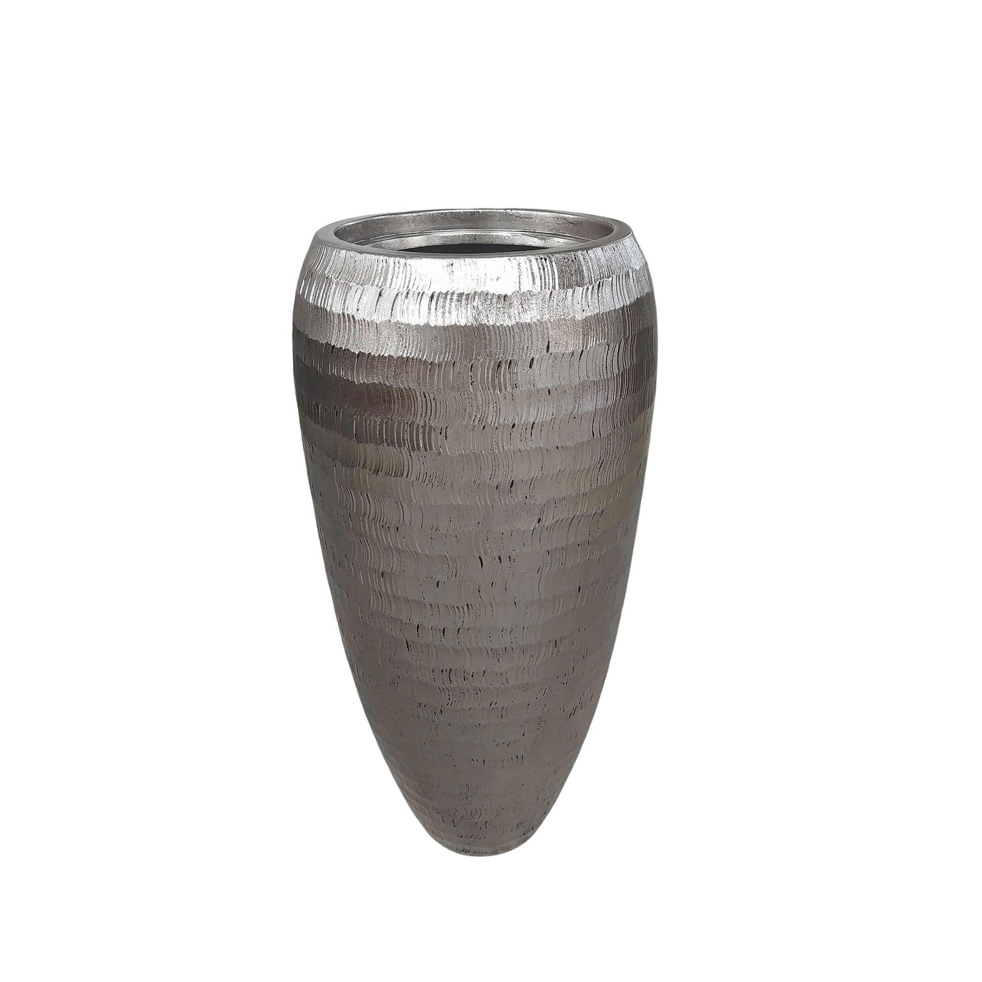 AMAZONA SILVER LOW PLANTER