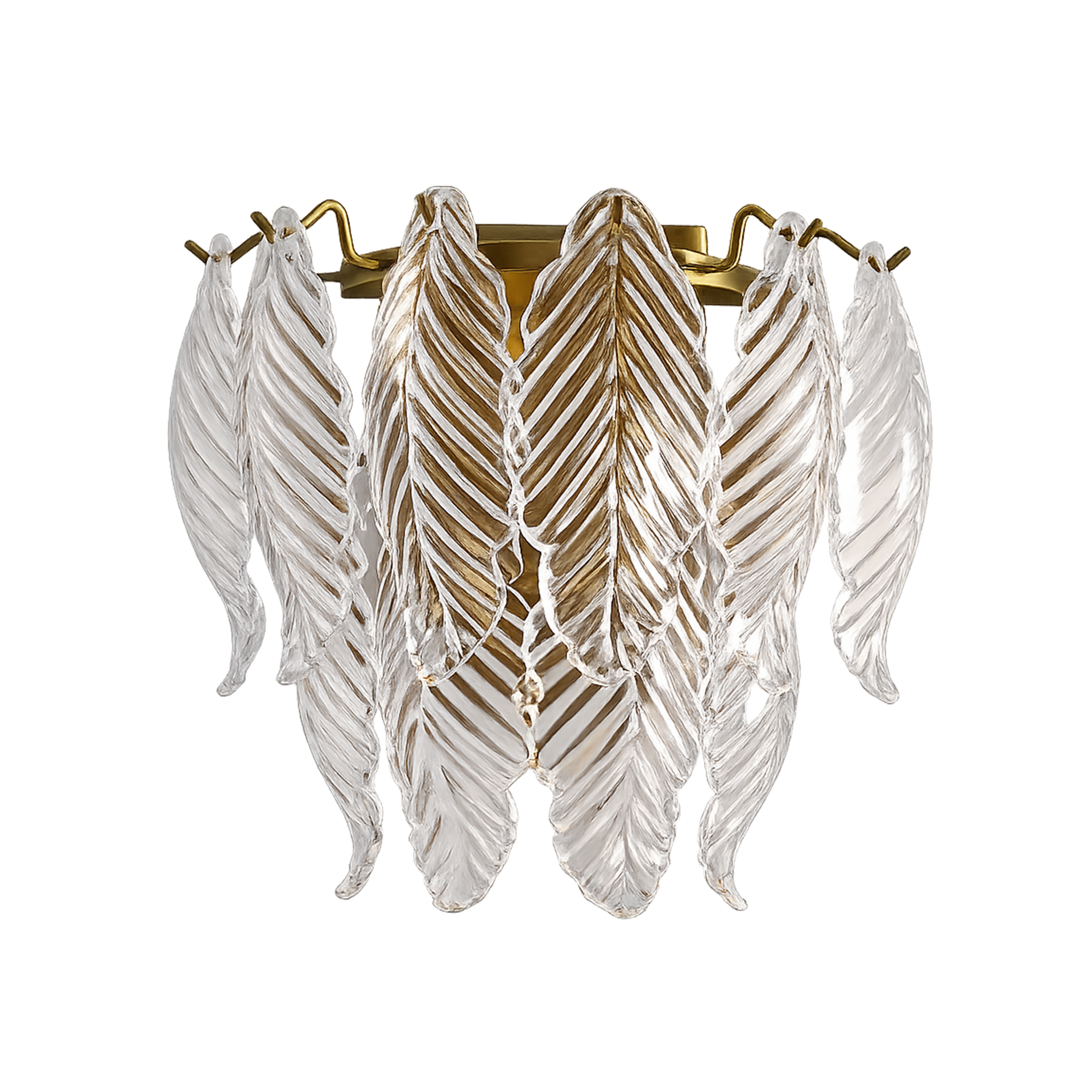 ARIA ANTIQUE BRASS WALL LAMP