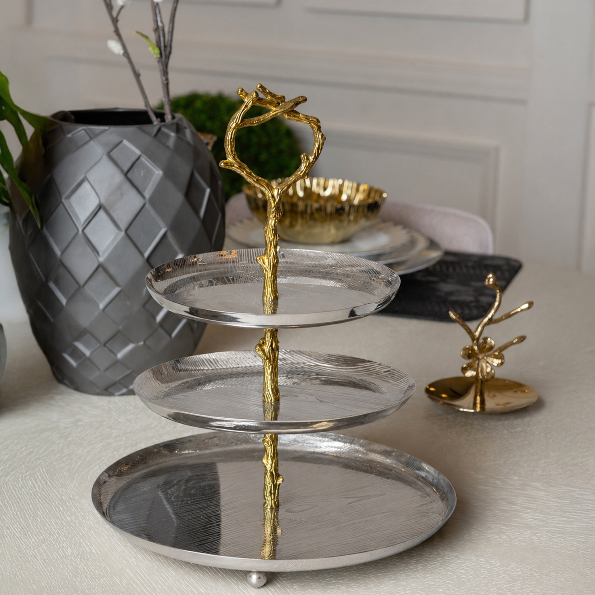 SHERWOOD 3 - TIER CAKE STAND