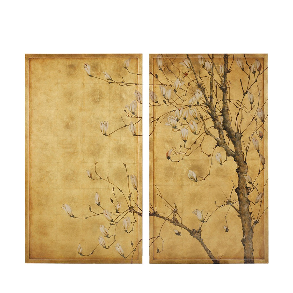 SPRING MAGNOLIAS WALL DECOR