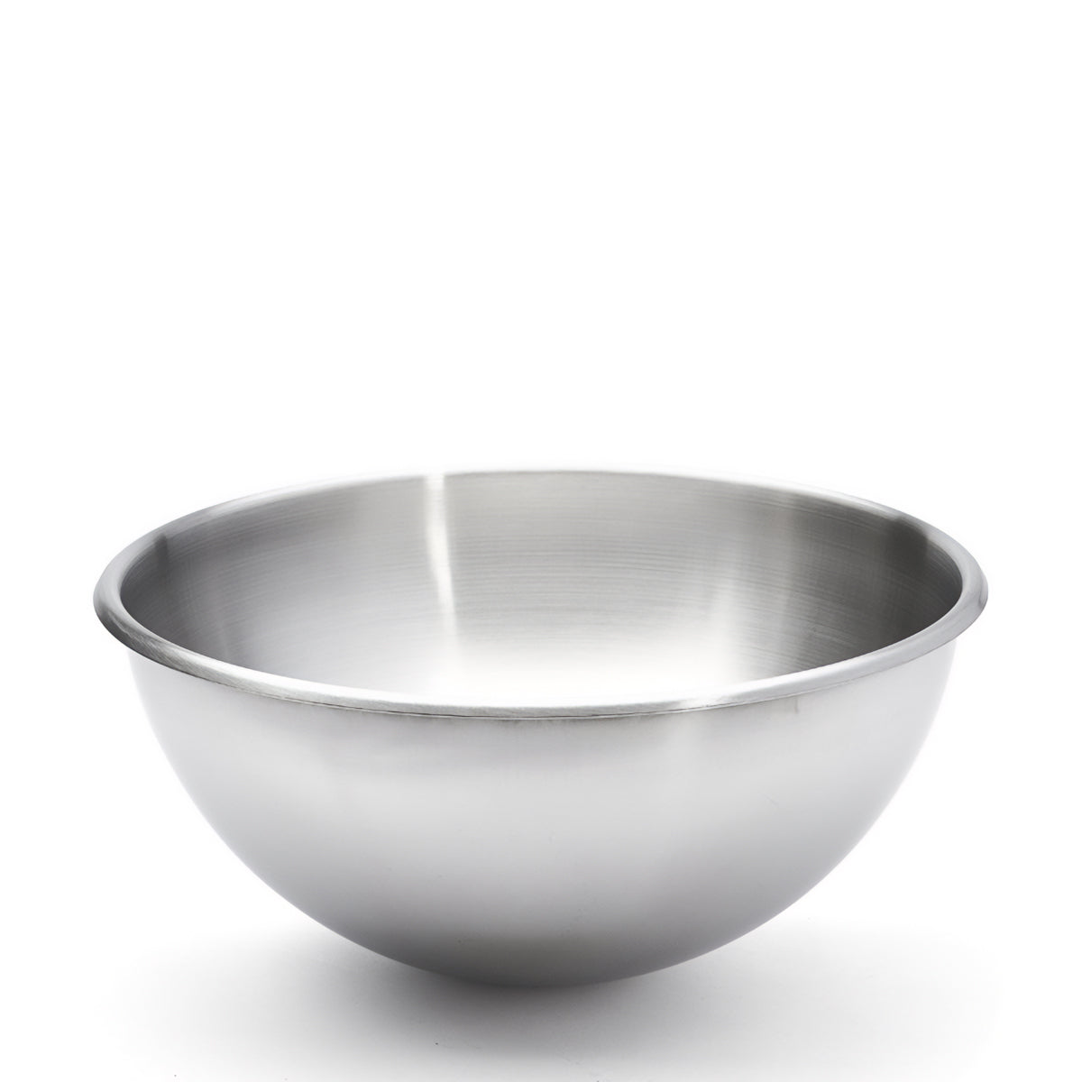 ST. STEEL HEMISPHERICAL BOWL