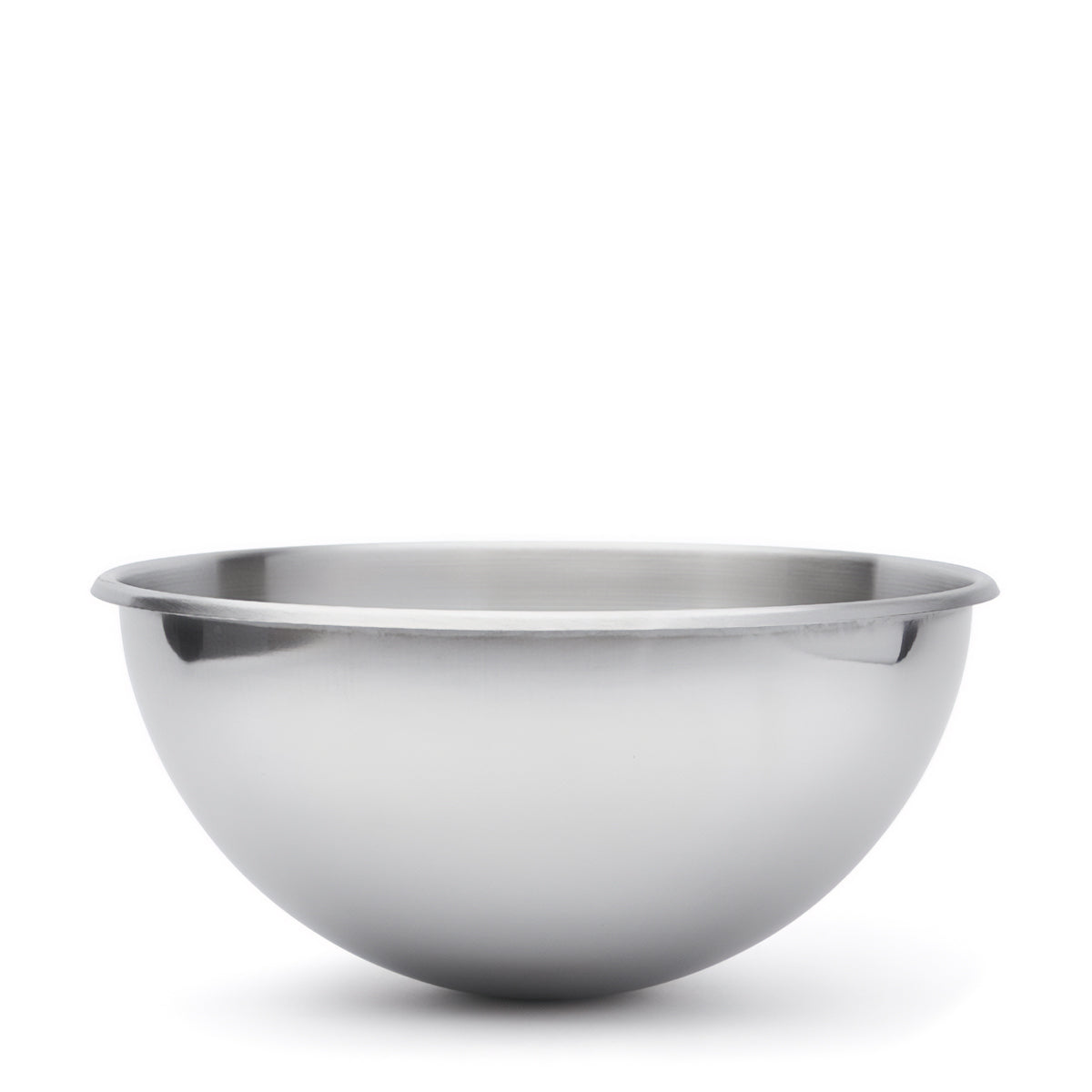 ST. STEEL HEMISPHERICAL BOWL