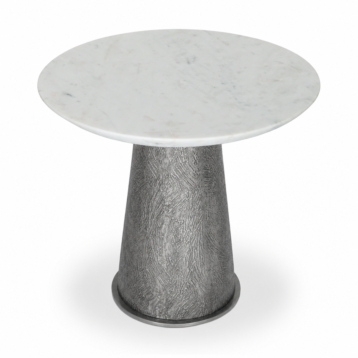 ZAIN ROUND TALL END TABLE
