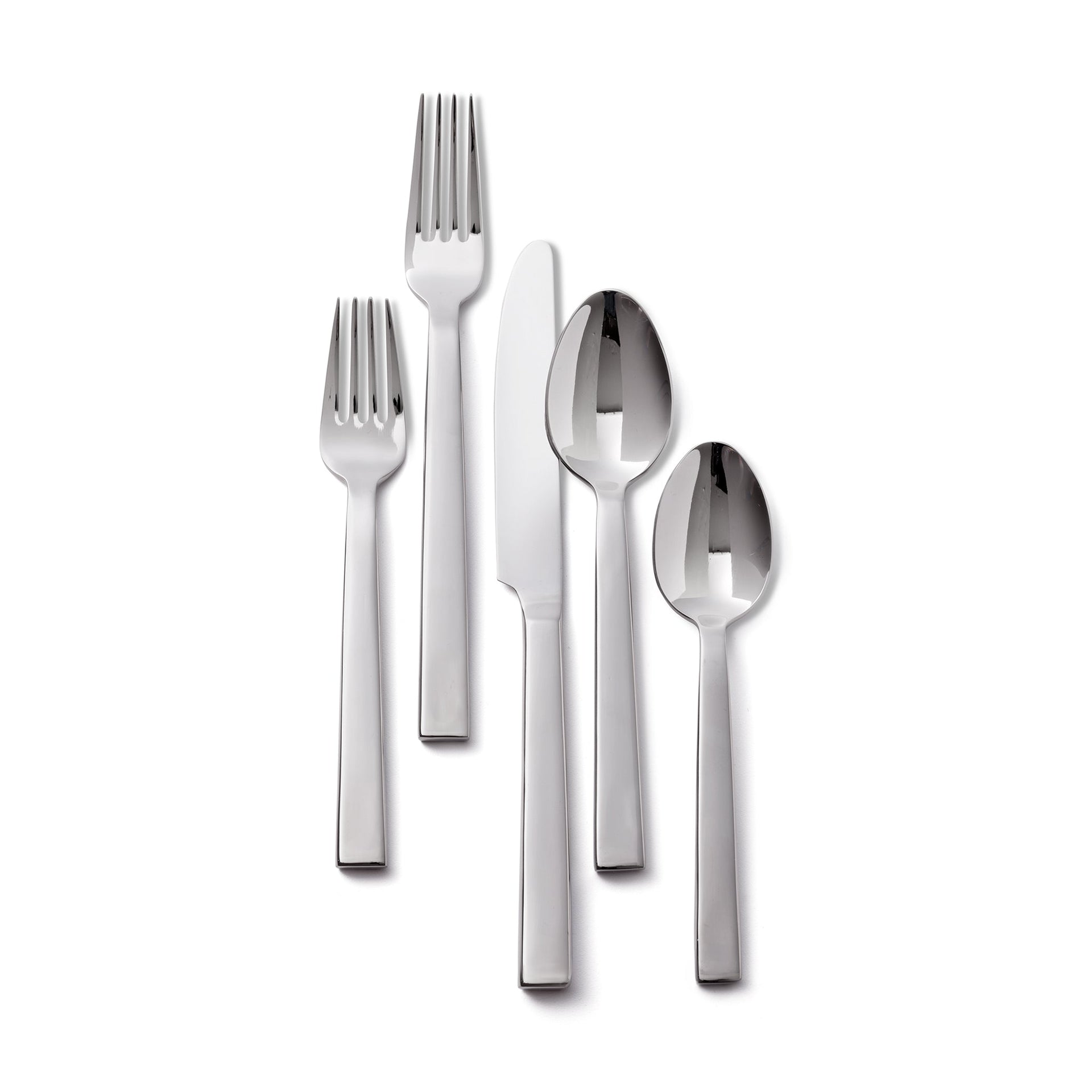 5-PIECE ACADEMY CUTLERY SET - SILVER