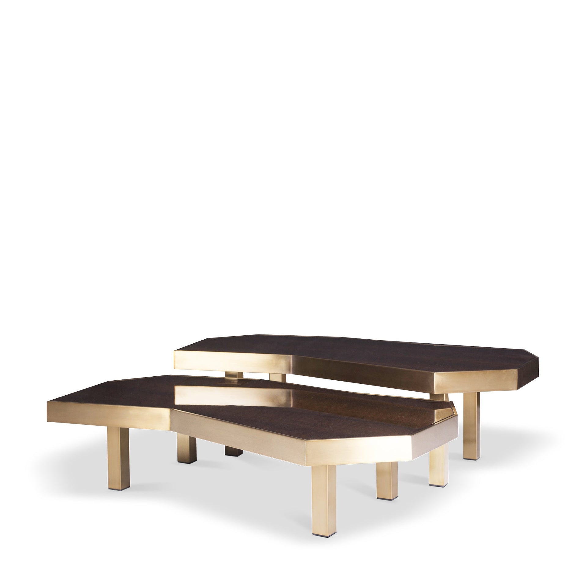 AURA SMOKED EUCALYPTUS TALL COFFEE TABLE