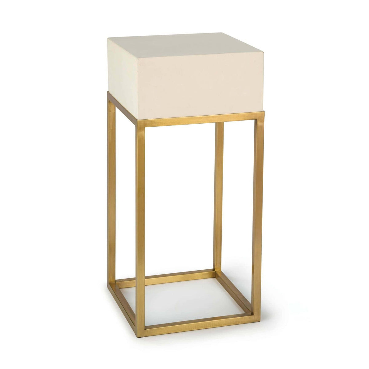 SAWYER ACCENT TABLE NATURAL BRASS