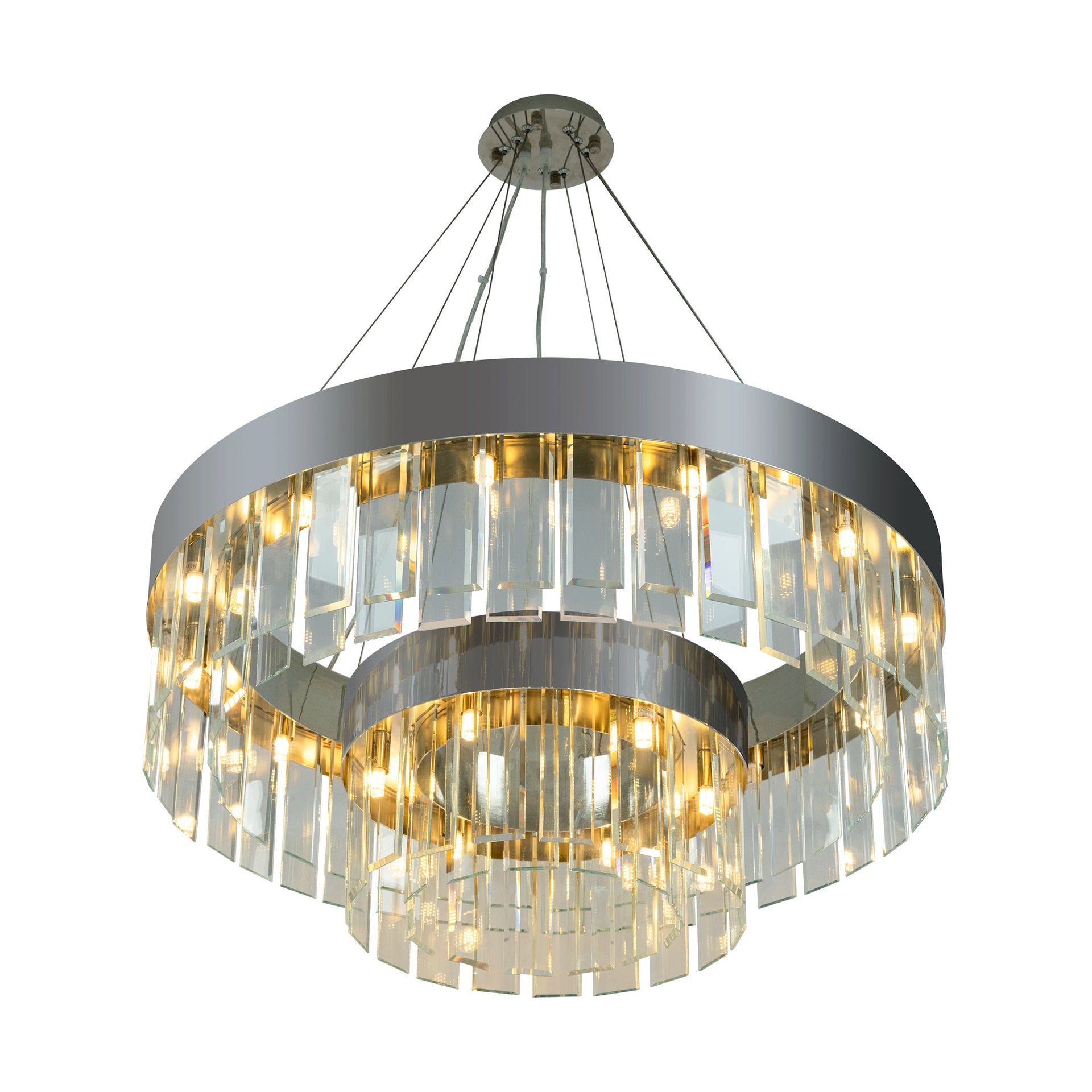 NICKEL JULIA CHANDELIER