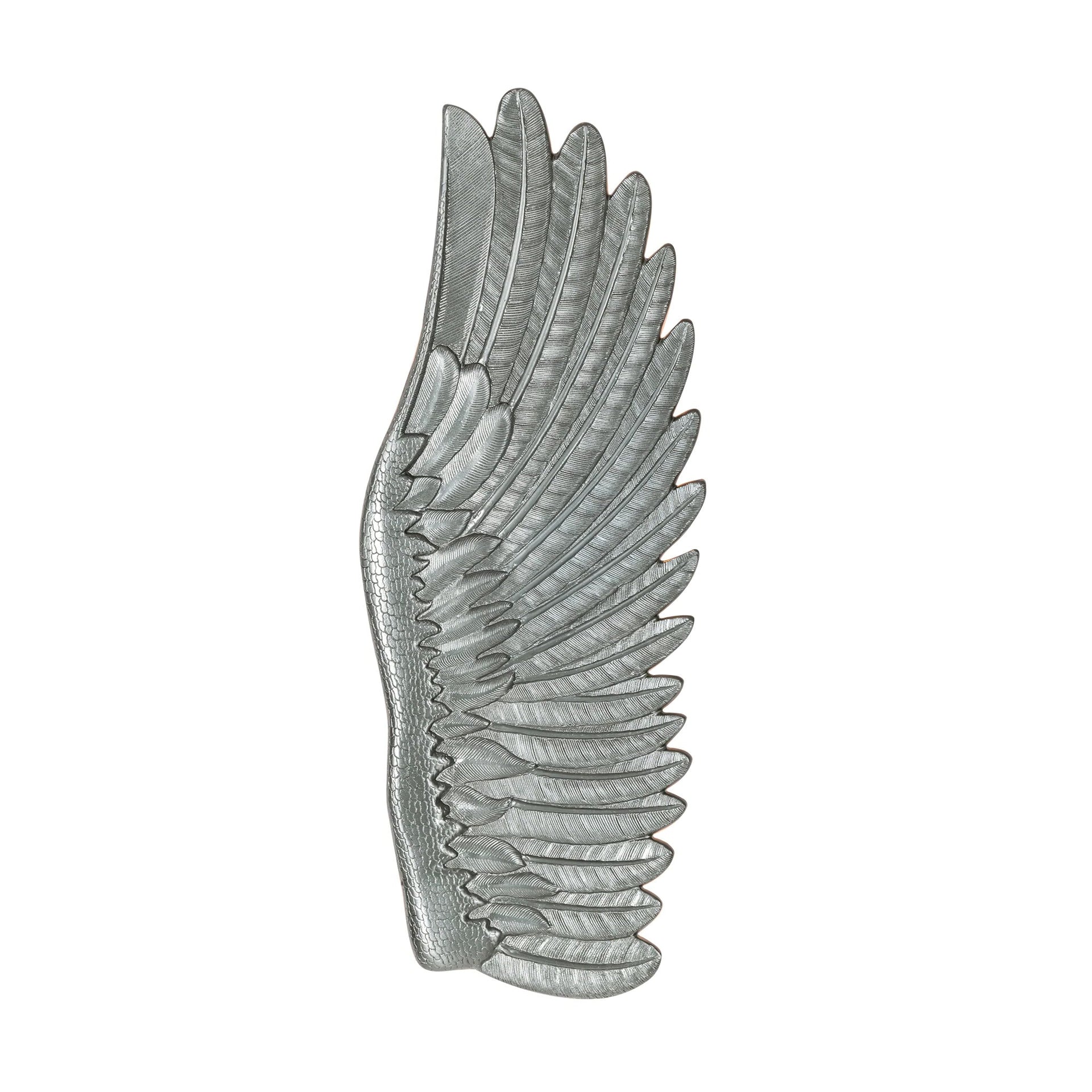 FEATHER NICKEL RIGHT WALL SCONCE