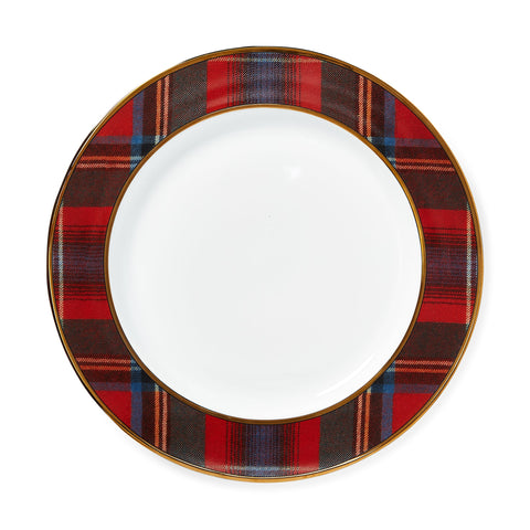 ALEXANDER DINNER PLATE MULTICOLORED RED