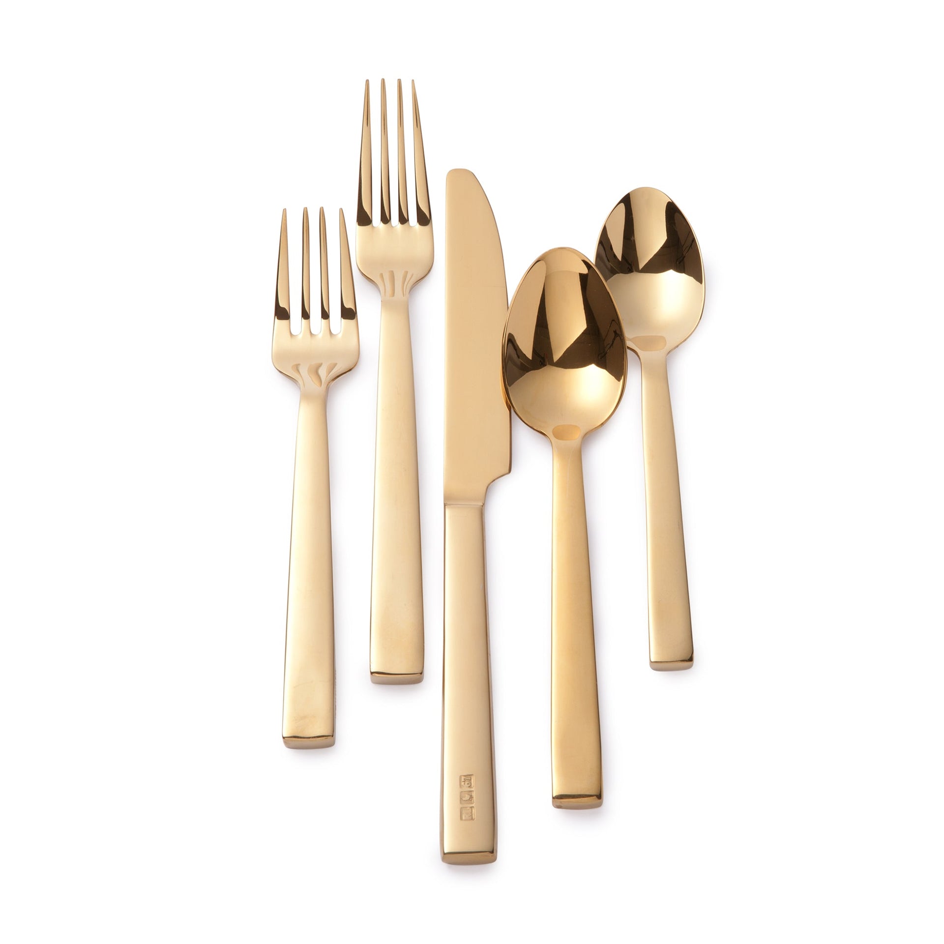 5-PIECE ACADEMY CUTLERY SET - GOLD